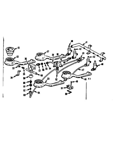 Burner section
