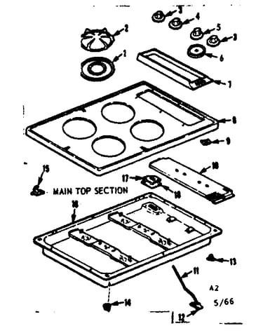 Main top section