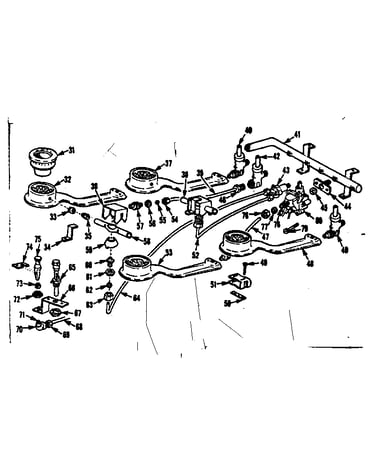 Burner section