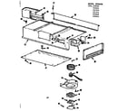 Kenmore 10352964 hood & blower assembly diagram