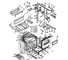 Kenmore 1197146600 body section diagram