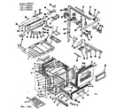 Kenmore 1197186600 body section diagram