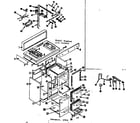Kenmore 119760600 body section diagram