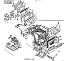 Kenmore 1199246640 body section diagram