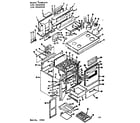 Kenmore 1199646600 body section diagram