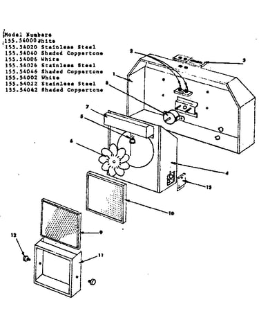 Ductless range hood