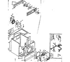Kenmore 1106607400 machine sub-assembly diagram