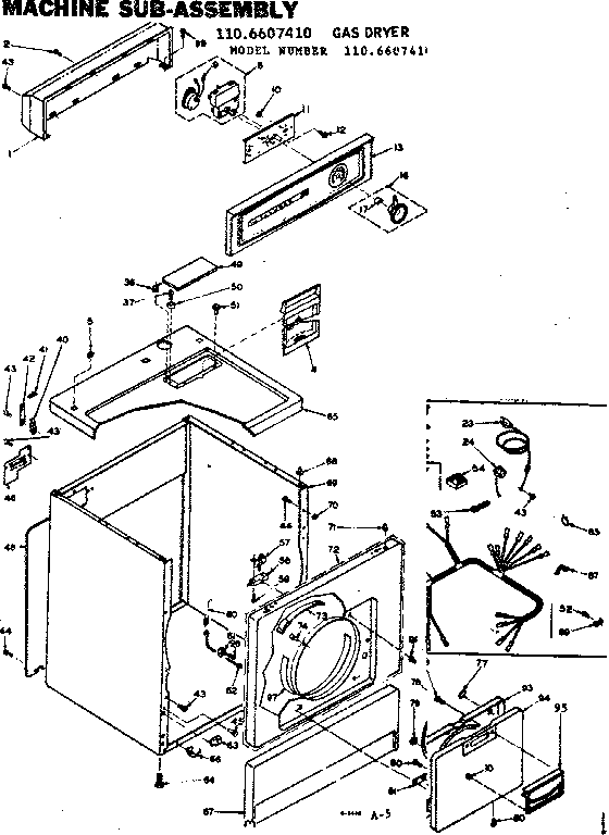 Machine sub-assembly