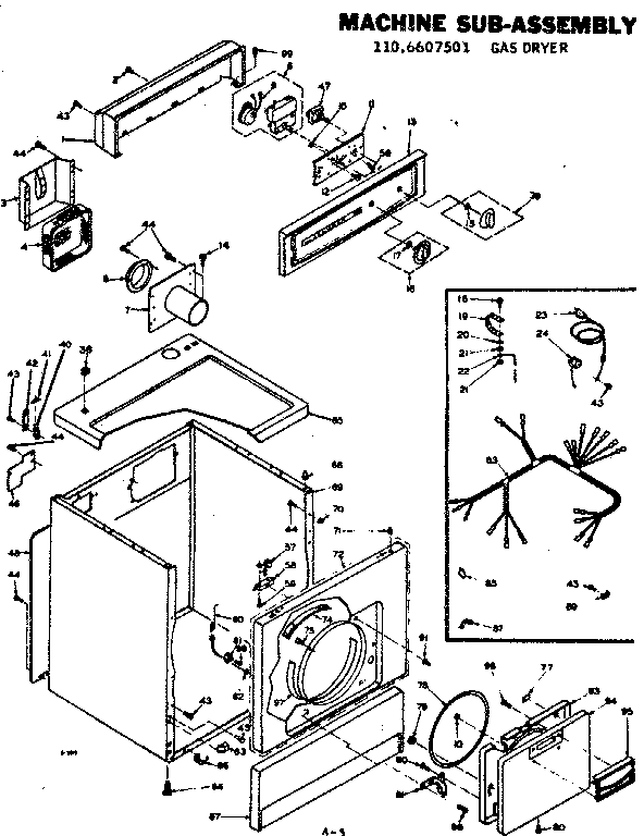 Machine sub-assembly