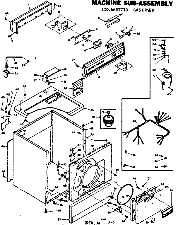Machine sub-assembly