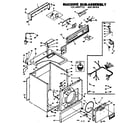 Kenmore 1106607711 machine sub-assembly diagram