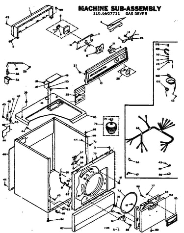 Machine sub-assembly