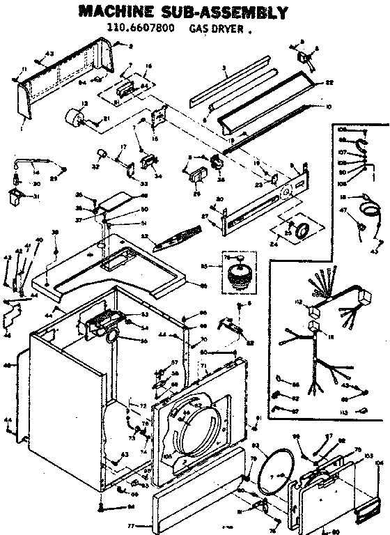 Machine sub-assembly