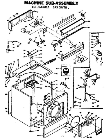 Machine sub-assembly