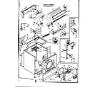 Kenmore 1106607801 machine sub-assembly diagram