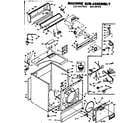Kenmore 1106607810 machine sub-assembly diagram