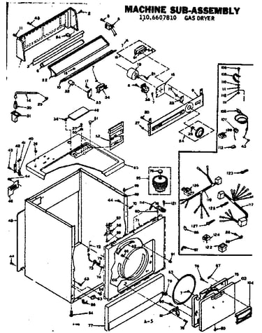 Machine sub-assembly