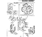 Kenmore 1106607900 bulkhead assembly diagram