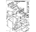 Kenmore 1106607910 machine sub-assembly diagram