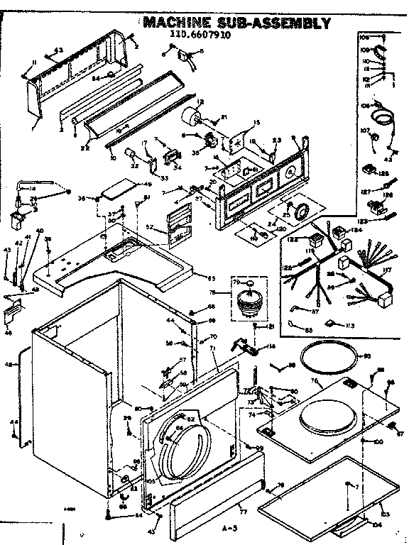 Machine sub-assembly