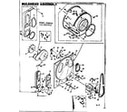 Kenmore 1106607910 bulkhead assembly diagram