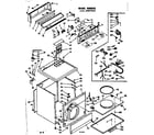 Kenmore 1106607921 machine sub-assembly diagram
