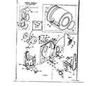 Kenmore 1106607930 bulkhead assembly diagram