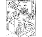 Kenmore 1106607940 machine sub-assembly diagram