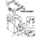 Kenmore 1106608401 machine sub-assembly diagram