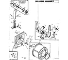 Kenmore 1106608401 bulkhead assembly diagram
