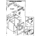 Kenmore 1106608411 machine sub-assembly diagram