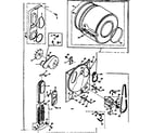Kenmore 1106608411 bulkhead assembly diagram