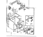 Kenmore 1106608500 machine sub-assembly diagram