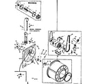 Kenmore 1106608701 bulkhead assembly diagram