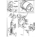 Kenmore 1106608710 bulkhead assembly diagram