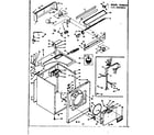 Kenmore 1106608801 machine sub-assembly diagram