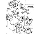 Kenmore 1106608810 machine sub-assembly diagram
