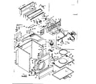 Kenmore 1106608900 machine sub-assembly diagram