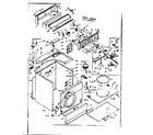 Kenmore 1106608911 machine sub-assembly diagram