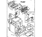 Kenmore 1106608930 machine sub-assembly diagram