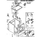 Kenmore 1106617251 machine sub-assembly diagram