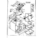 Kenmore 1106617701 machine sub-assembly diagram