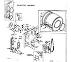 Kenmore 1106617710 bulkhead assembly diagram