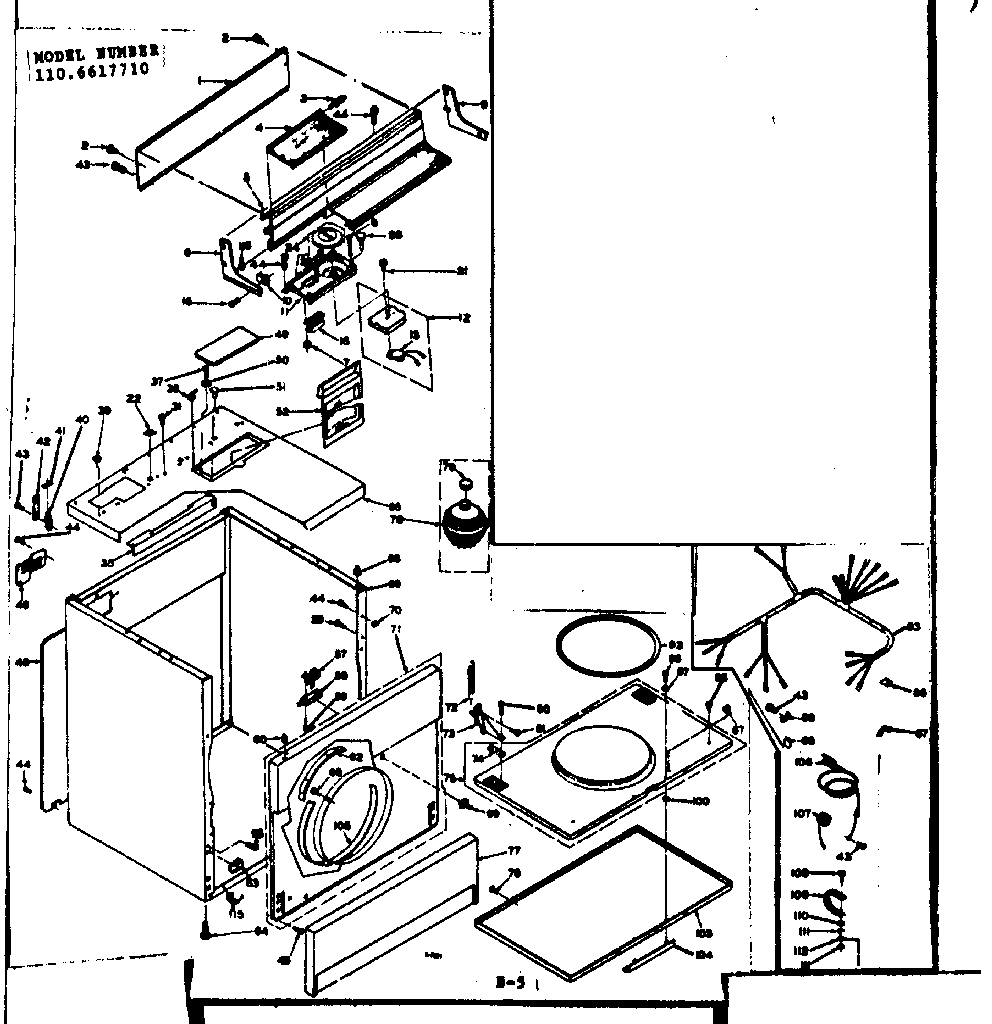 Machine sub-assembly