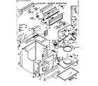 Kenmore 1106617810 machine sub-assembly diagram