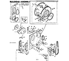 Kenmore 1106617810 bulkhead assembly diagram