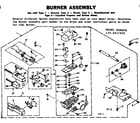 Kenmore 1106617820 burner assembly diagram