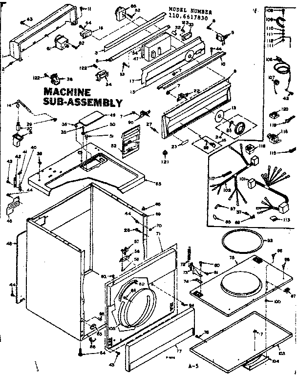 MACHINE SUB-ASSEMBLY