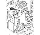 Kenmore 1106617830 machine sub-assembly diagram
