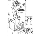 Kenmore 1106618250 machine sub-assembly diagram